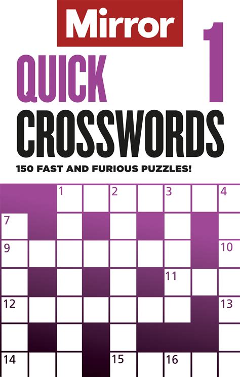 daily mirror online free quick crossword.